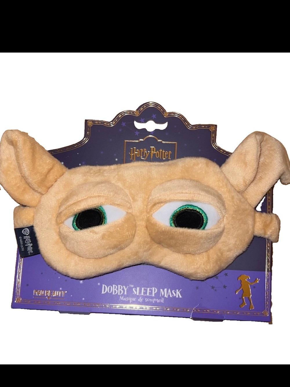 Harry Potter Dobby Plush Eye Sleep Mask by Mad Beauty